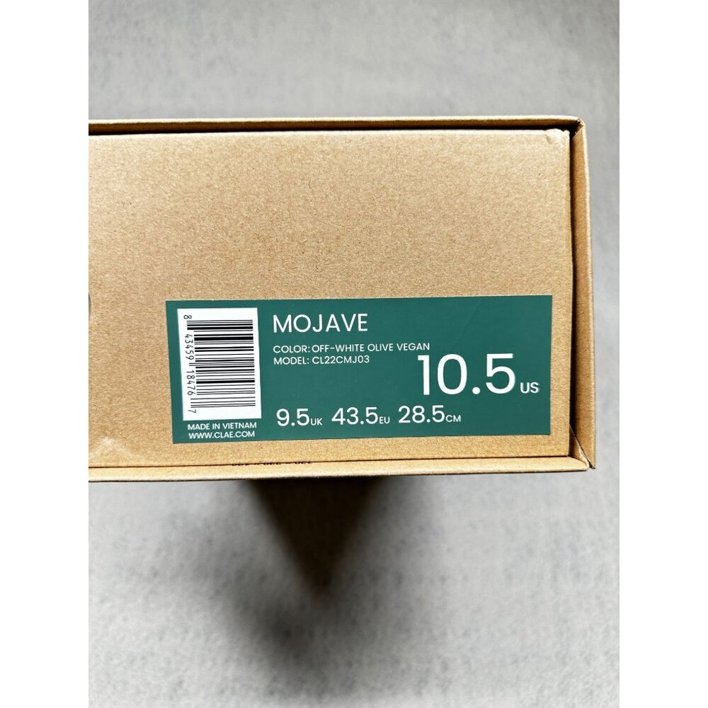 CLAE Mojave Sneakers Lace-Up Mens Size 10.5 Olive NEW - Picture 13 of 13